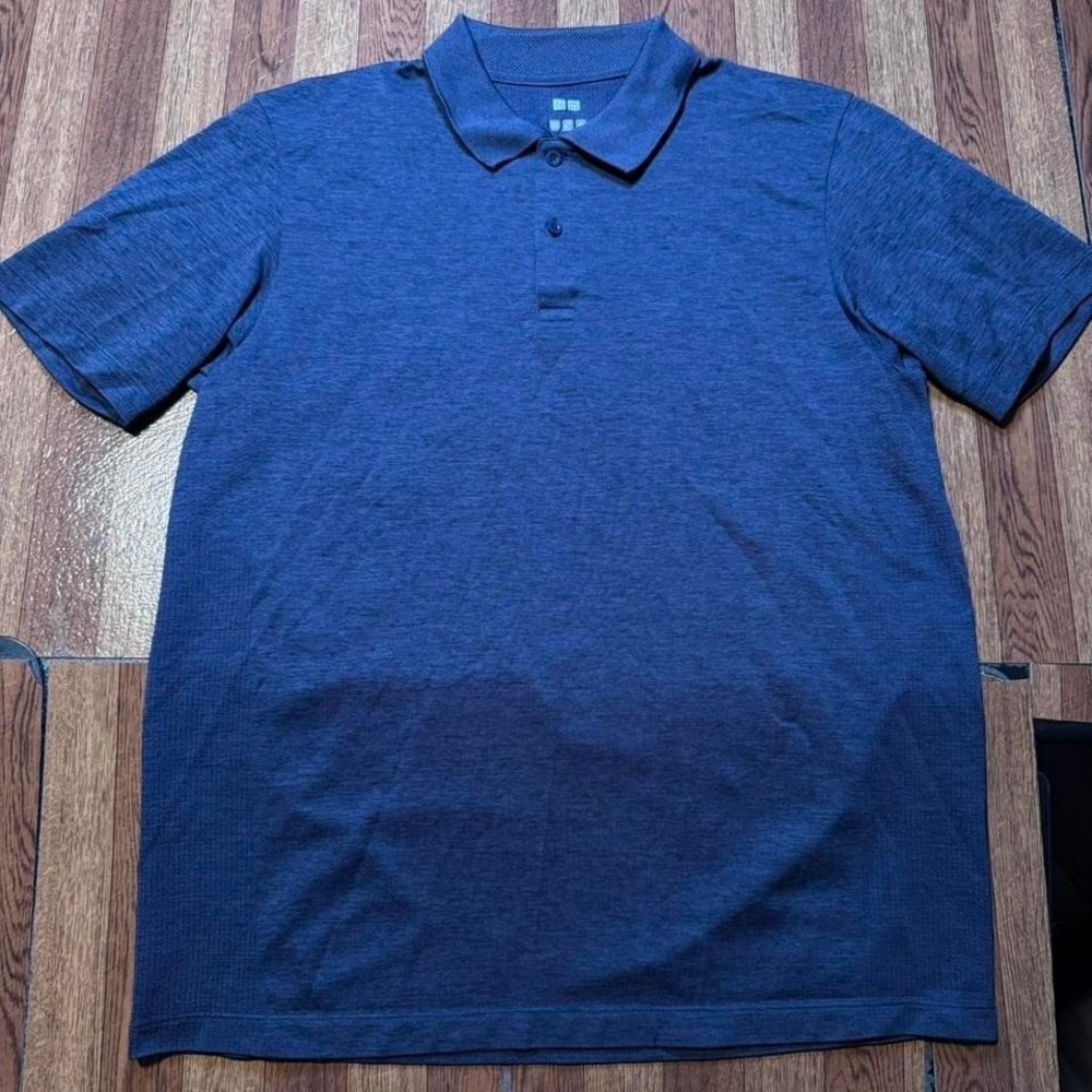 Uniqlo U Airism Dry Retro Tech Sportswear Golf Polo Shirt‎ XL